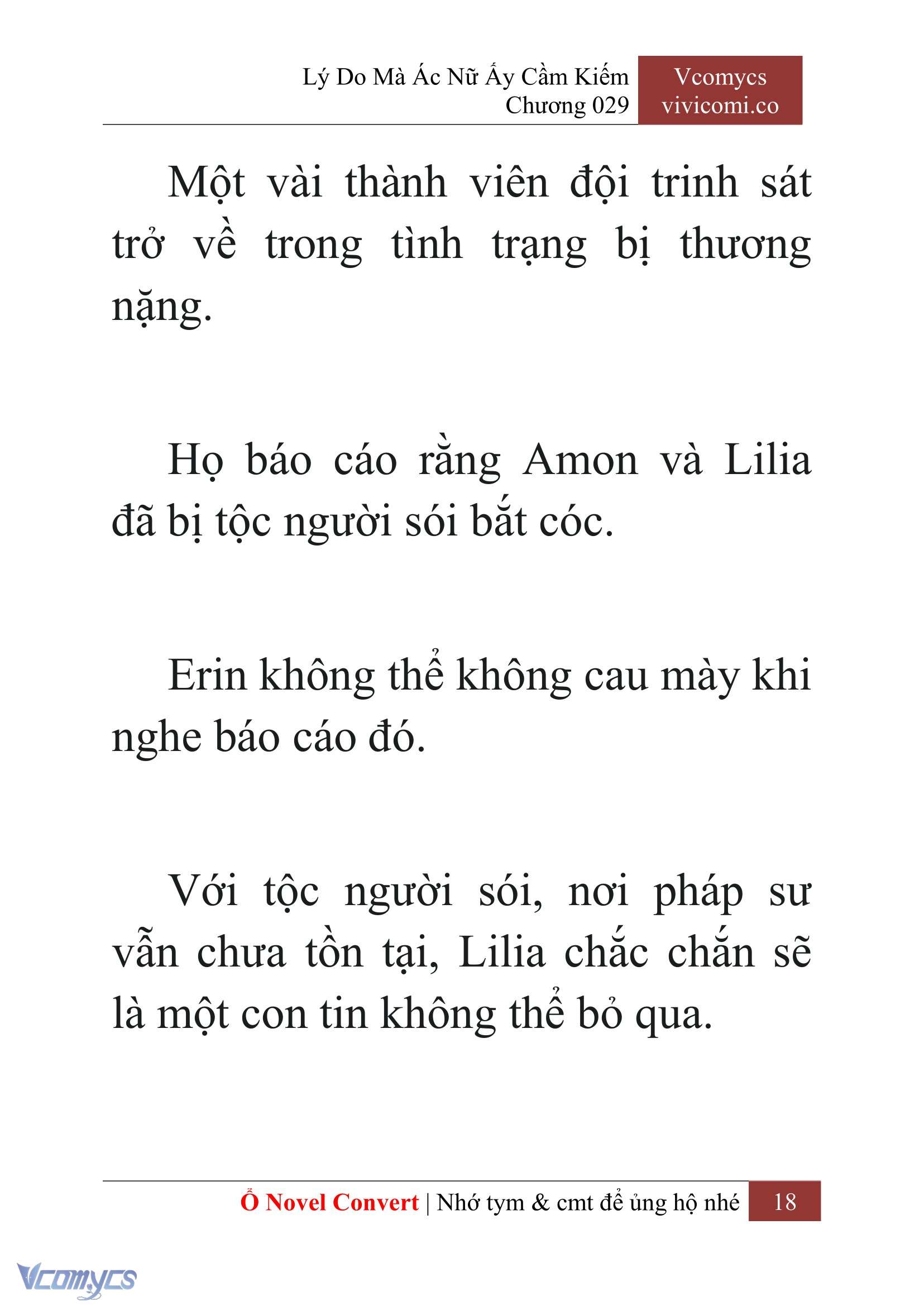 [Novel] Lý Do Mà Ác Nữ Ấy Cầm Kiếm Chap 29 - Next Chap 30