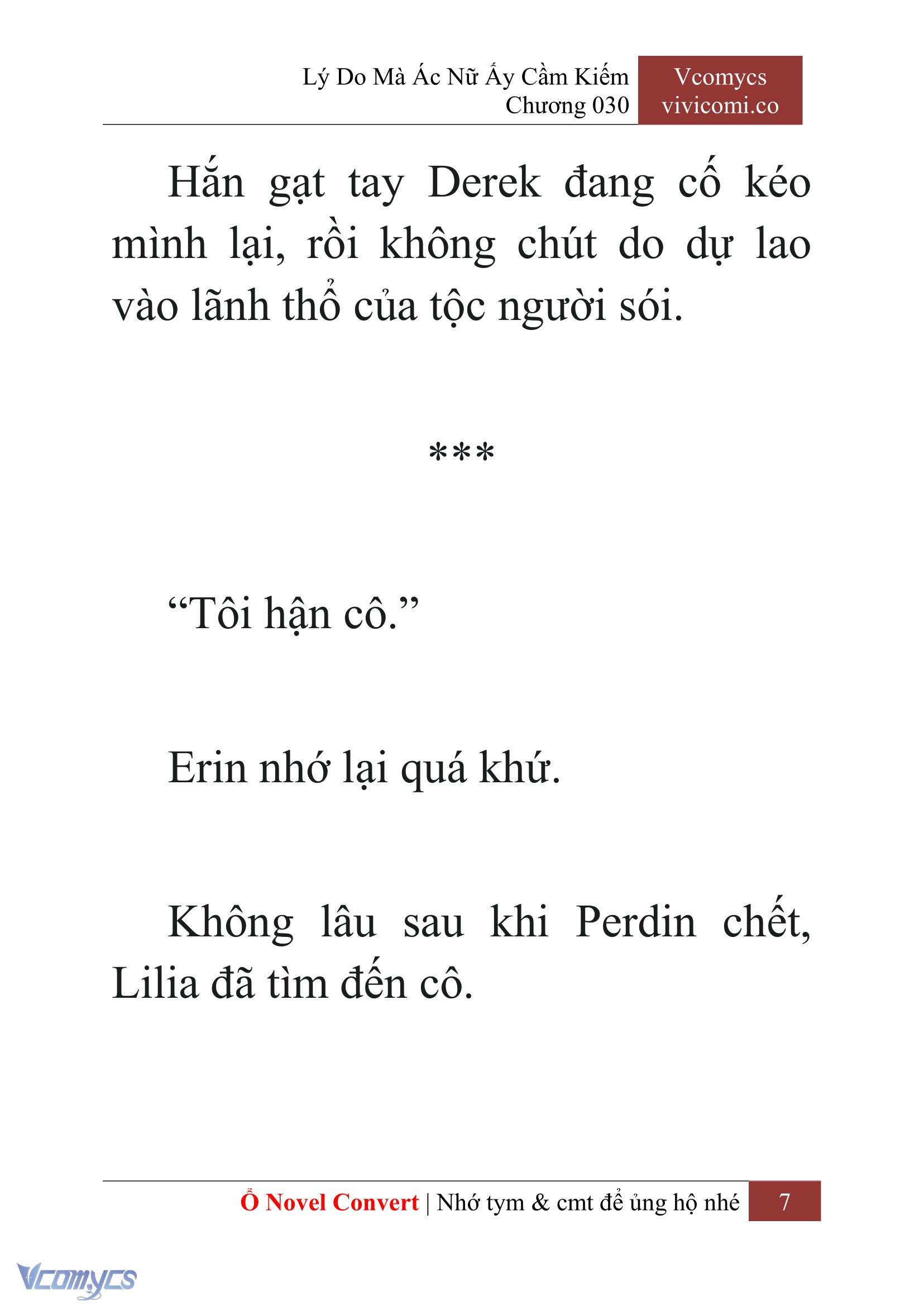 [Novel] Lý Do Mà Ác Nữ Ấy Cầm Kiếm Chap 30 - Next Chap 31
