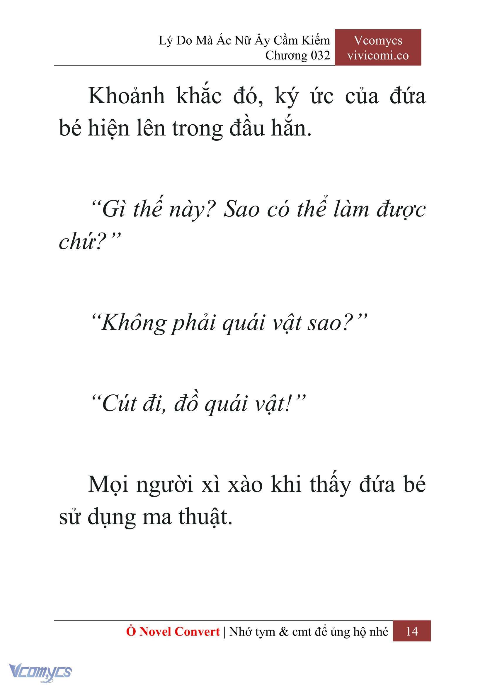 [Novel] Lý Do Mà Ác Nữ Ấy Cầm Kiếm Chap 32 - Next Chap 33