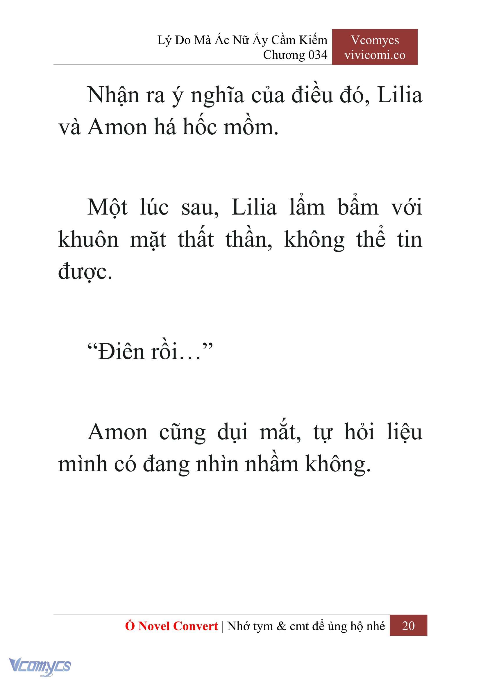 [Novel] Lý Do Mà Ác Nữ Ấy Cầm Kiếm Chap 34 - Next Chap 35