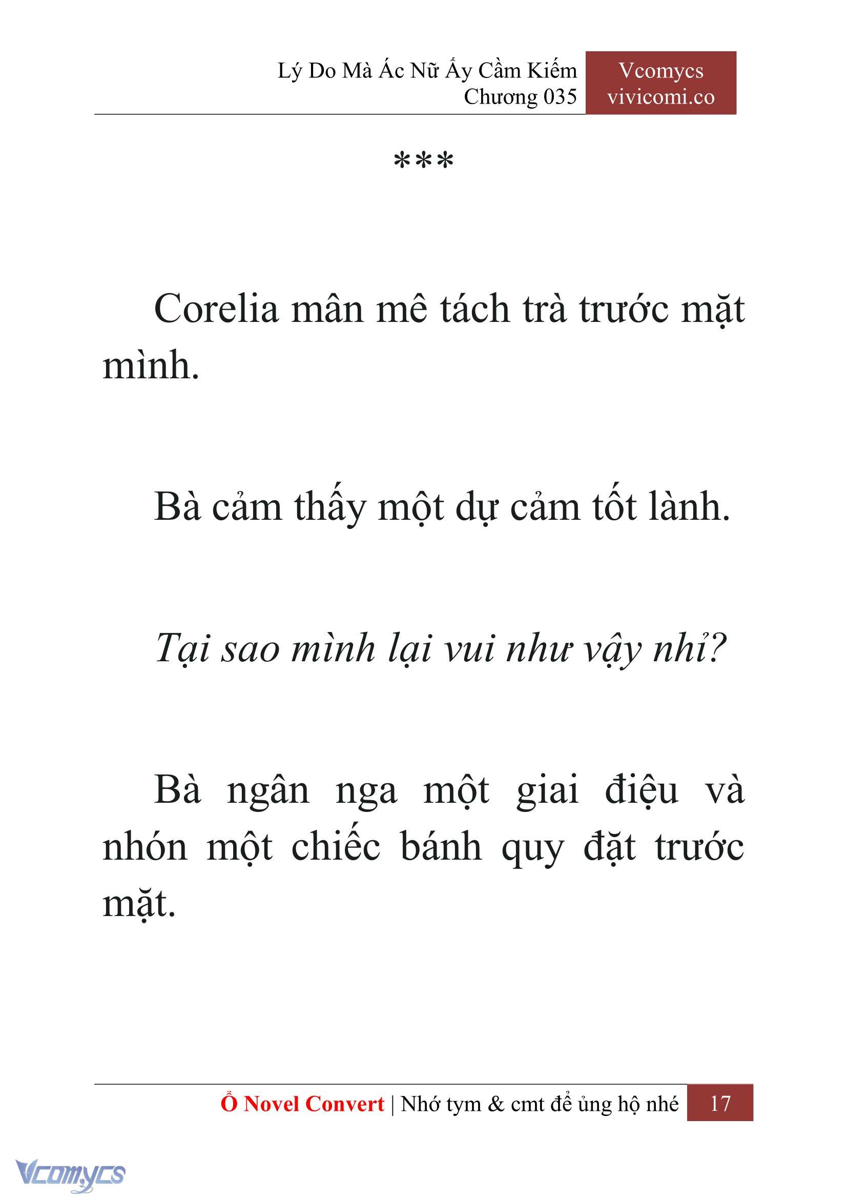 [Novel] Lý Do Mà Ác Nữ Ấy Cầm Kiếm Chap 35 - Next Chap 36