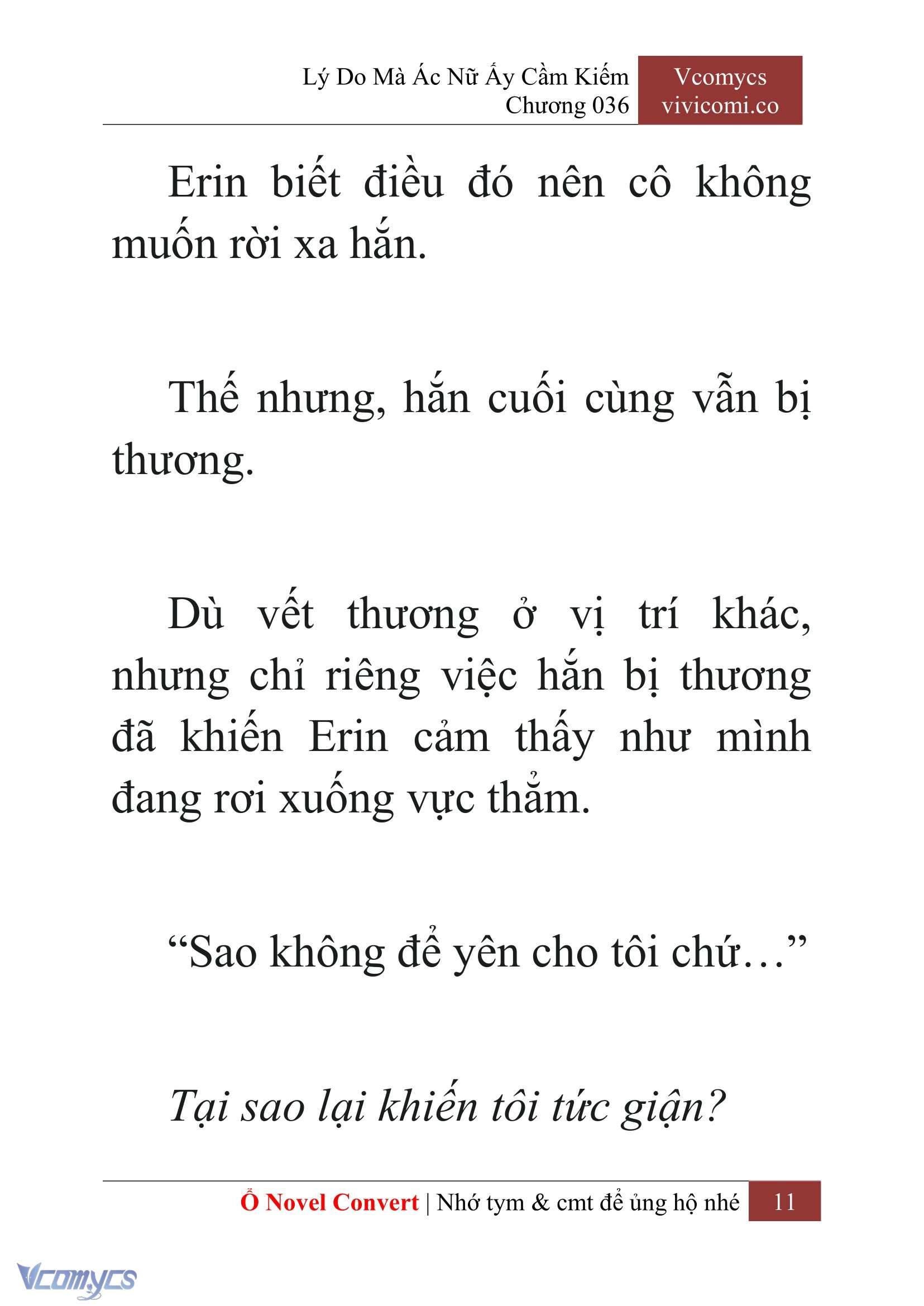 [Novel] Lý Do Mà Ác Nữ Ấy Cầm Kiếm Chap 36 - Next Chap 37