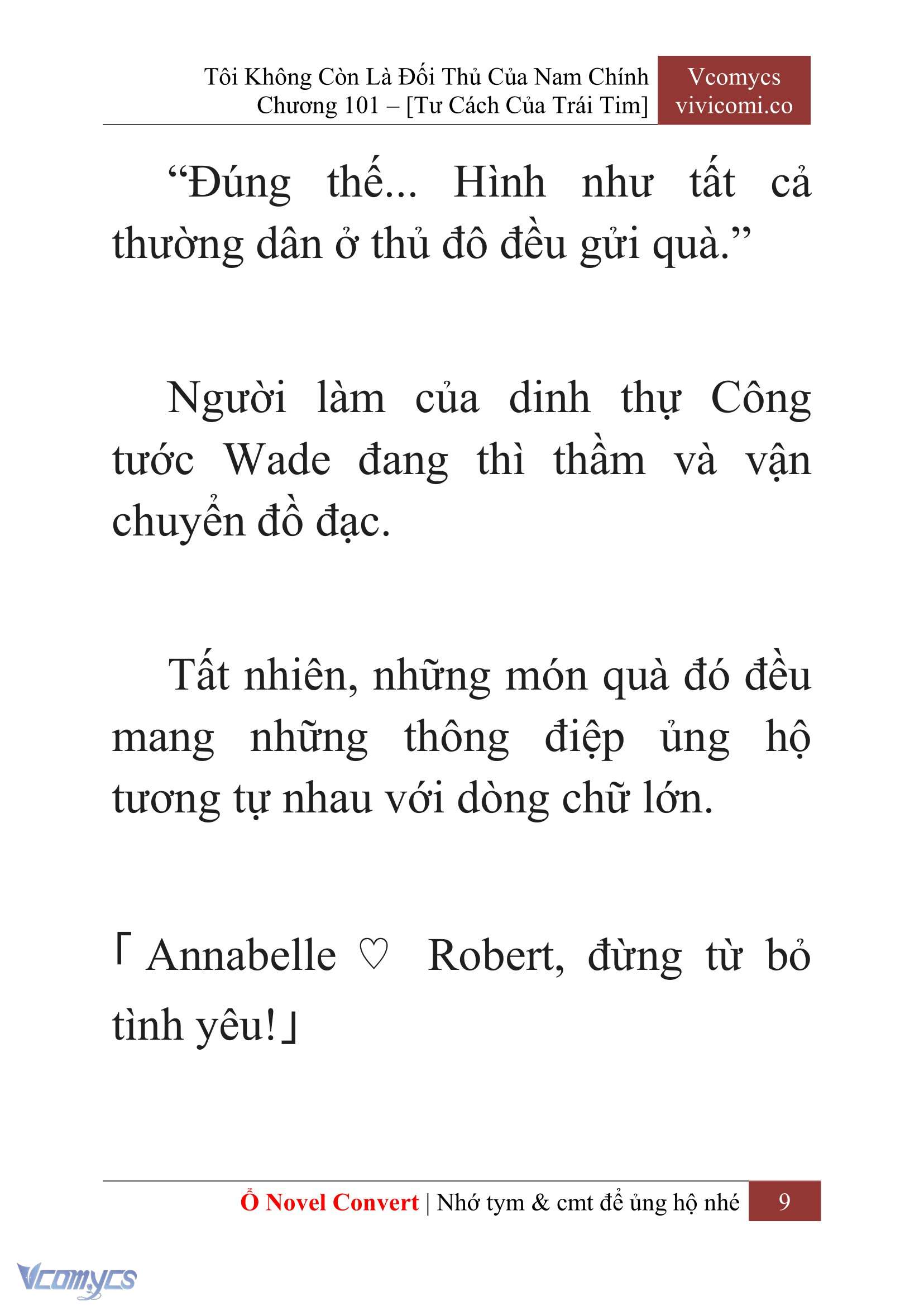 [Novel] Tôi Không Còn Là Đối Thủ Của Nam Chính Chap 101 - Next Chap 102