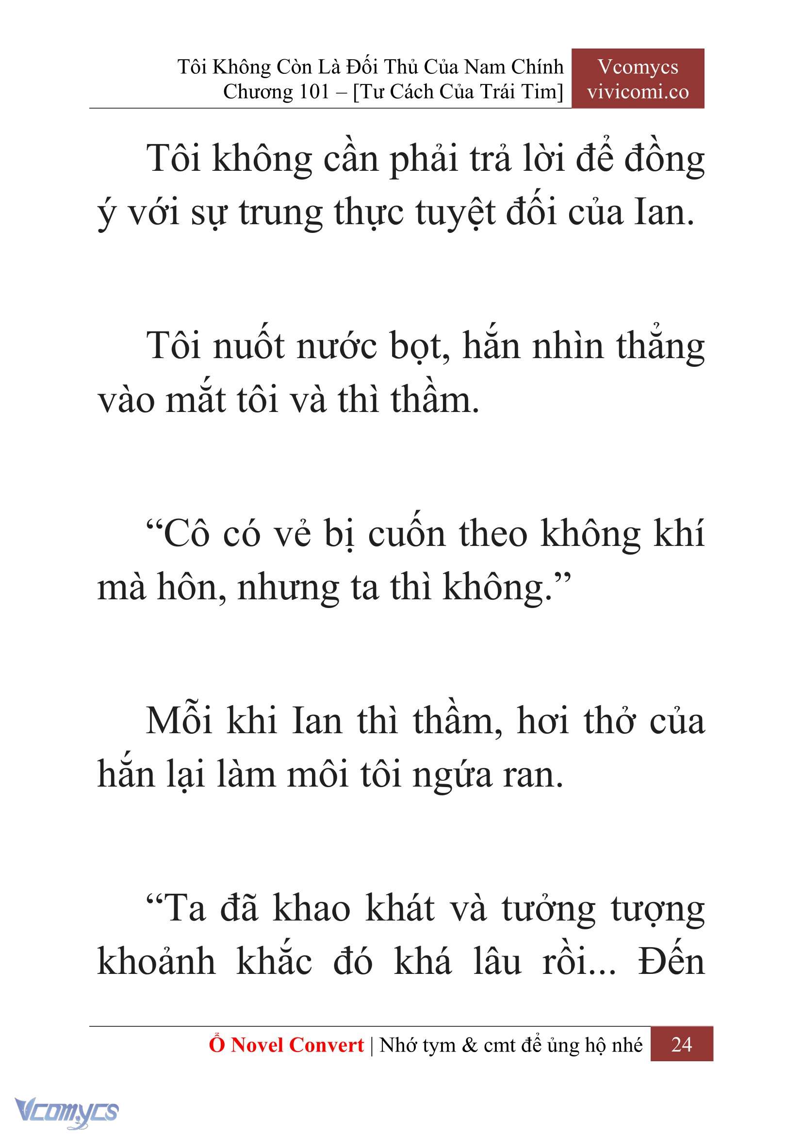 [Novel] Tôi Không Còn Là Đối Thủ Của Nam Chính Chap 101 - Next Chap 102