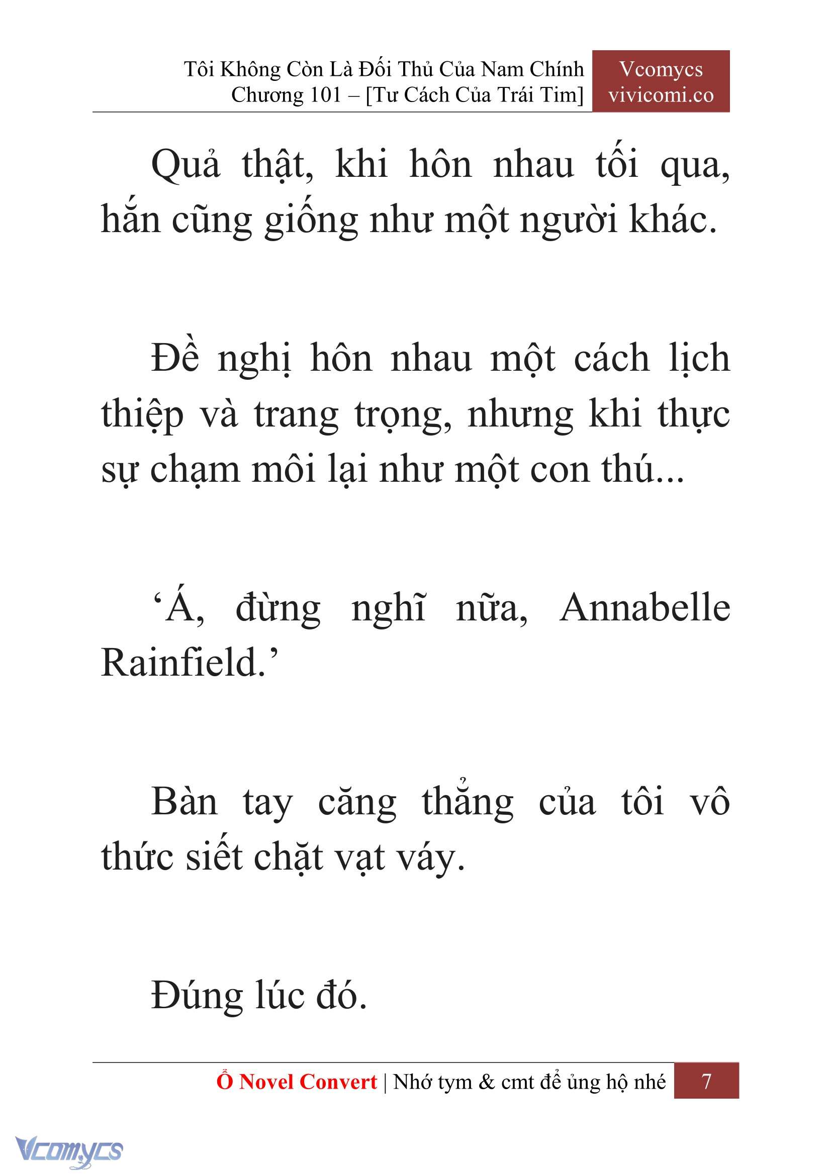 [Novel] Tôi Không Còn Là Đối Thủ Của Nam Chính Chap 101 - Next Chap 102