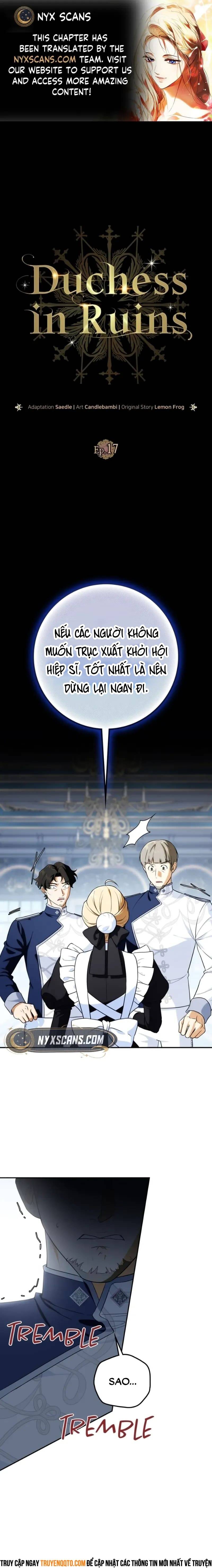 Nữ Tước Trong Sự Lụi Tàn Chap 17 - Next Chap 18