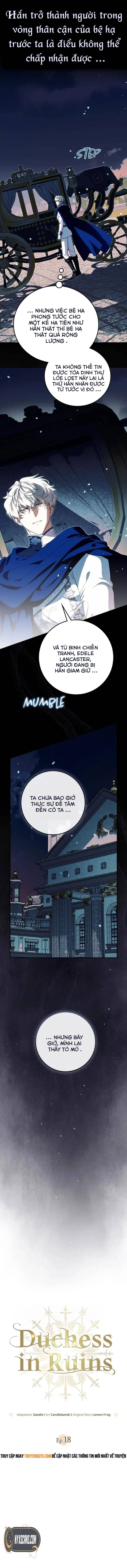 Nữ Tước Trong Sự Lụi Tàn Chap 18 - Next Chap 19