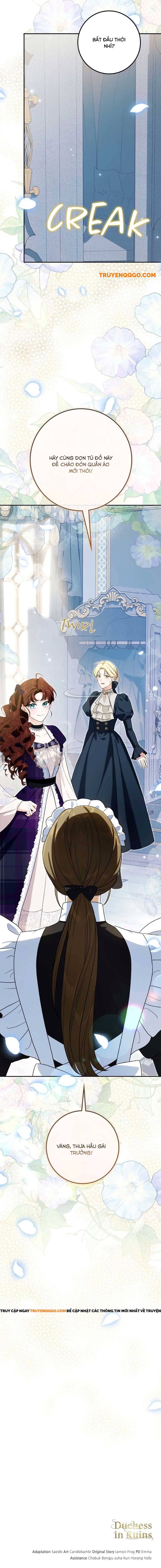 Nữ Tước Trong Sự Lụi Tàn Chap 28 - Next Chap 29