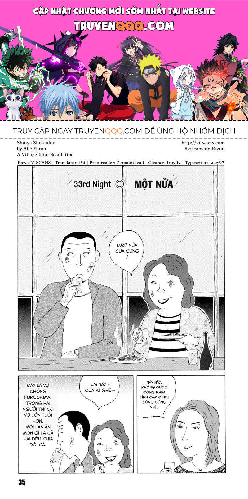Quán Ăn Đêm Chap 33 - Next Chap 34