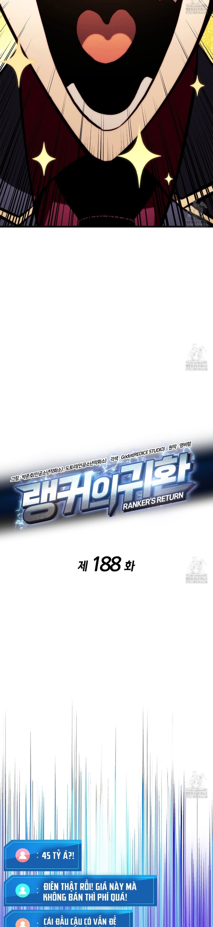 Ranker Tái Xuất Chap 188 - Next Chap 189