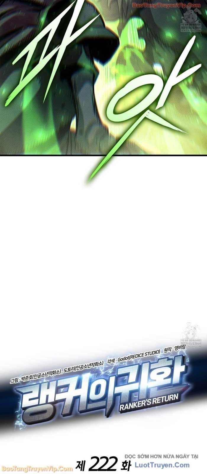 Ranker Tái Xuất Chap 222 - Next Chap 223