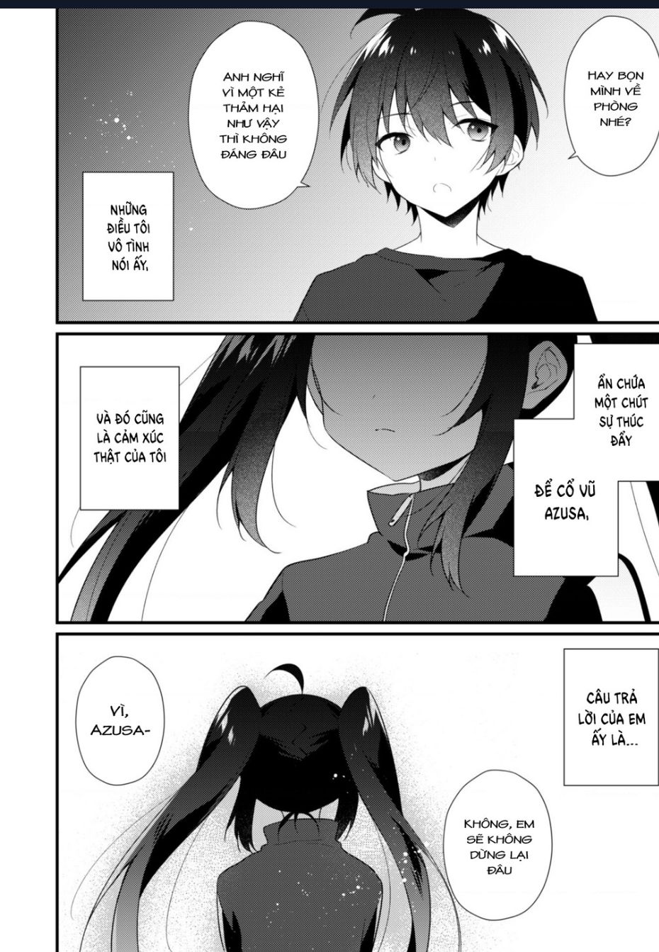 Shimotsuki-San Chỉ Thích Nhân Vật Nền Chap 14 - Next Chap 15