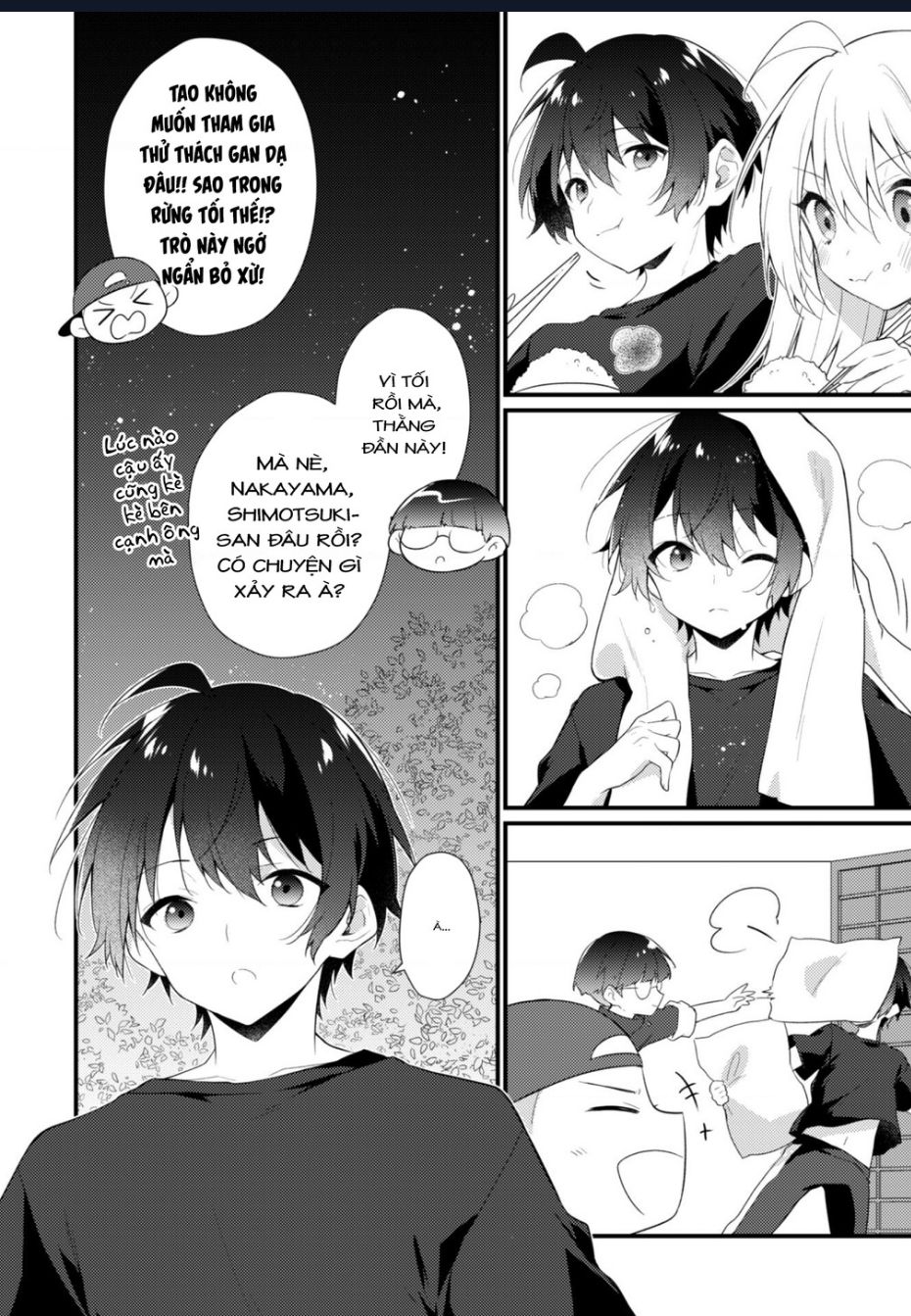 Shimotsuki-San Chỉ Thích Nhân Vật Nền Chap 14 - Next Chap 15