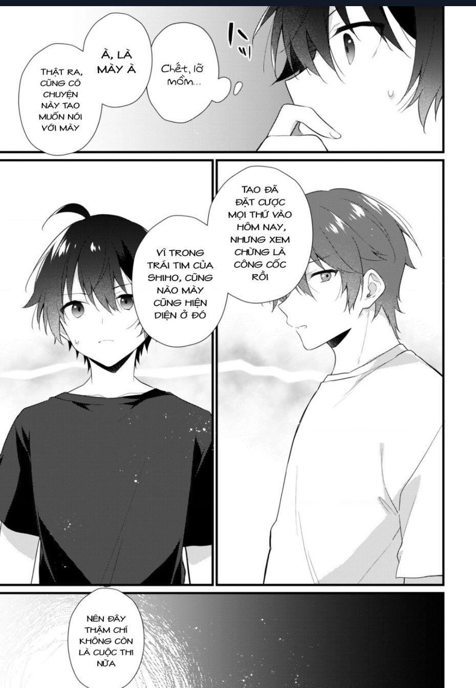 Shimotsuki-San Chỉ Thích Nhân Vật Nền Chap 14 - Next Chap 15