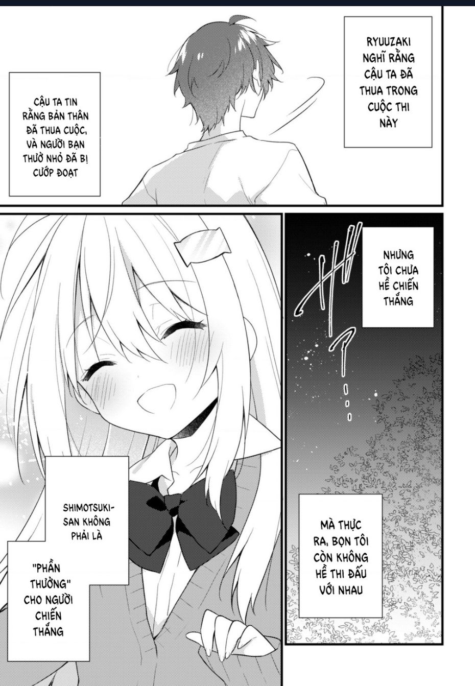 Shimotsuki-San Chỉ Thích Nhân Vật Nền Chap 14 - Next Chap 15