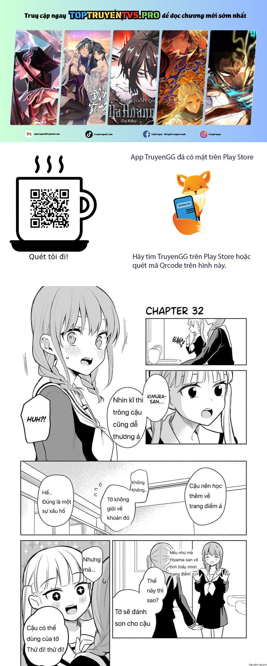 Shoujo Manga Protagonist X Rival San Chap 32 - Next Chap 33
