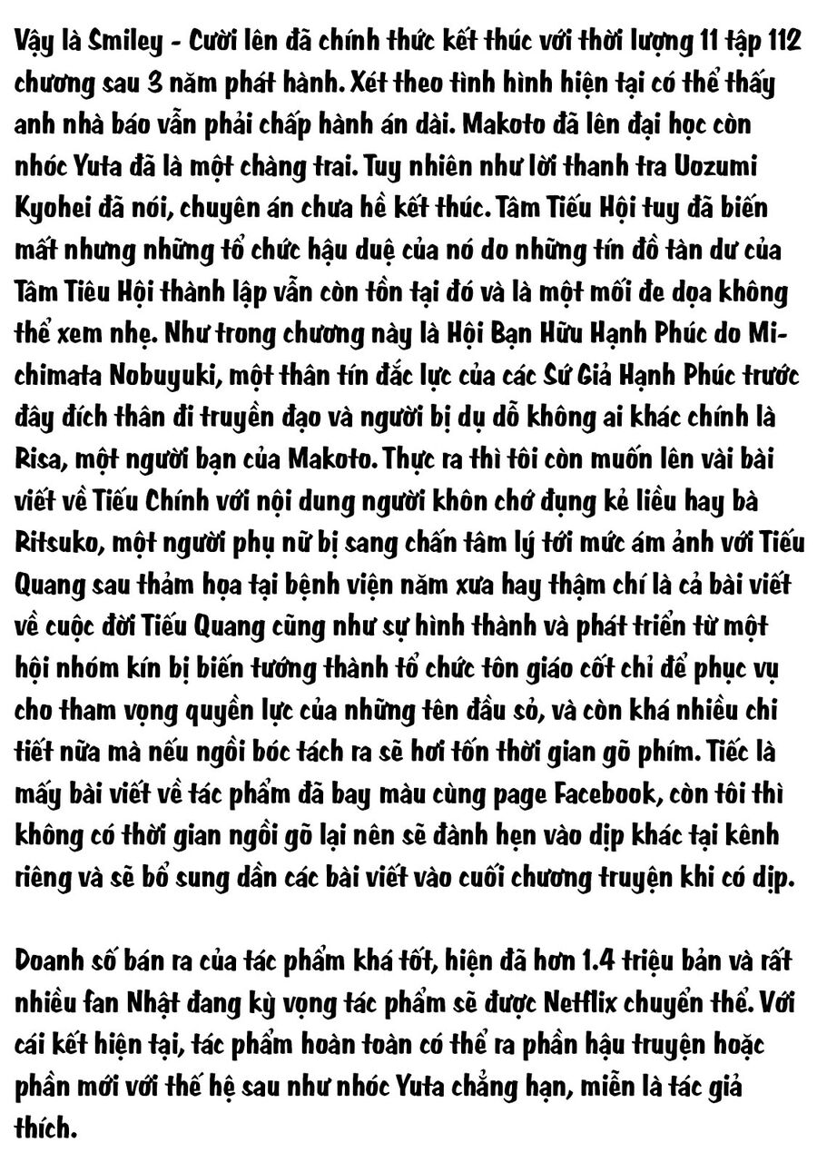 Smiley - Cười Lên Chap 112 - Next Chap 113