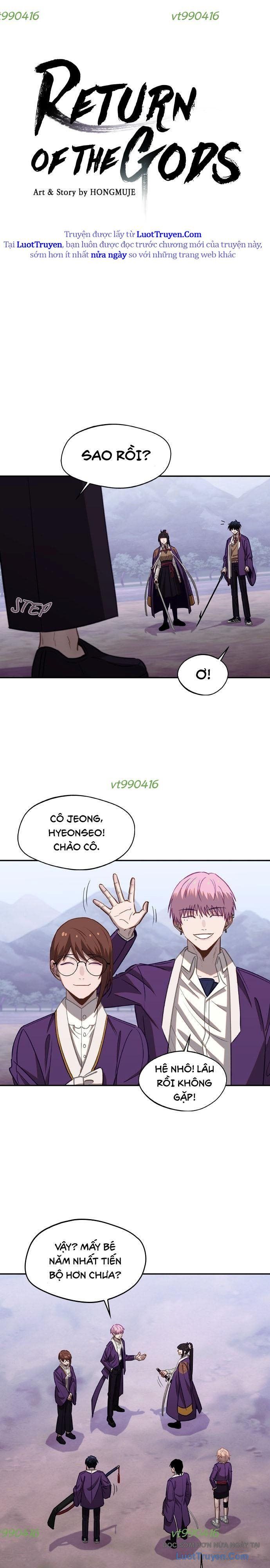 Sự Trở Lại Của Các Vị Thần Chap 51 - Next Chap 52