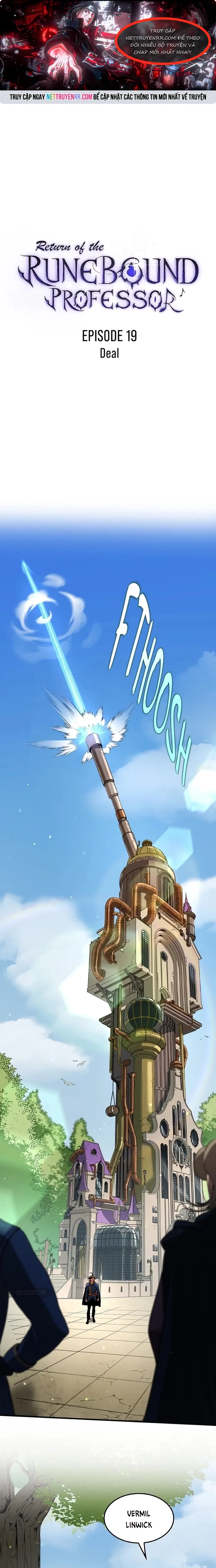 Sự Trở Lại Của Giáo Sư Runebound Chap 19 - Next Chap 20