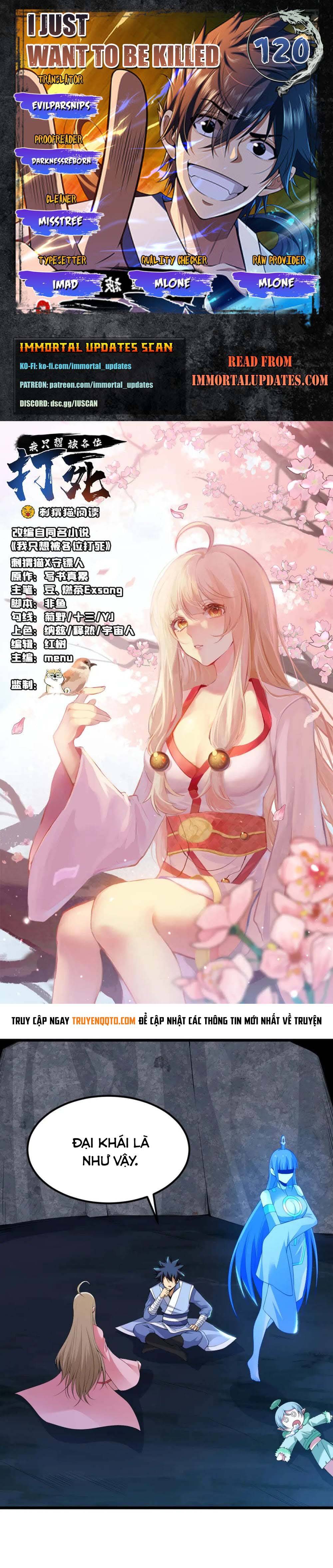 Ta Chỉ Muốn Bị Các Vị Đánh Chết Chap 120 - Next Chap 121