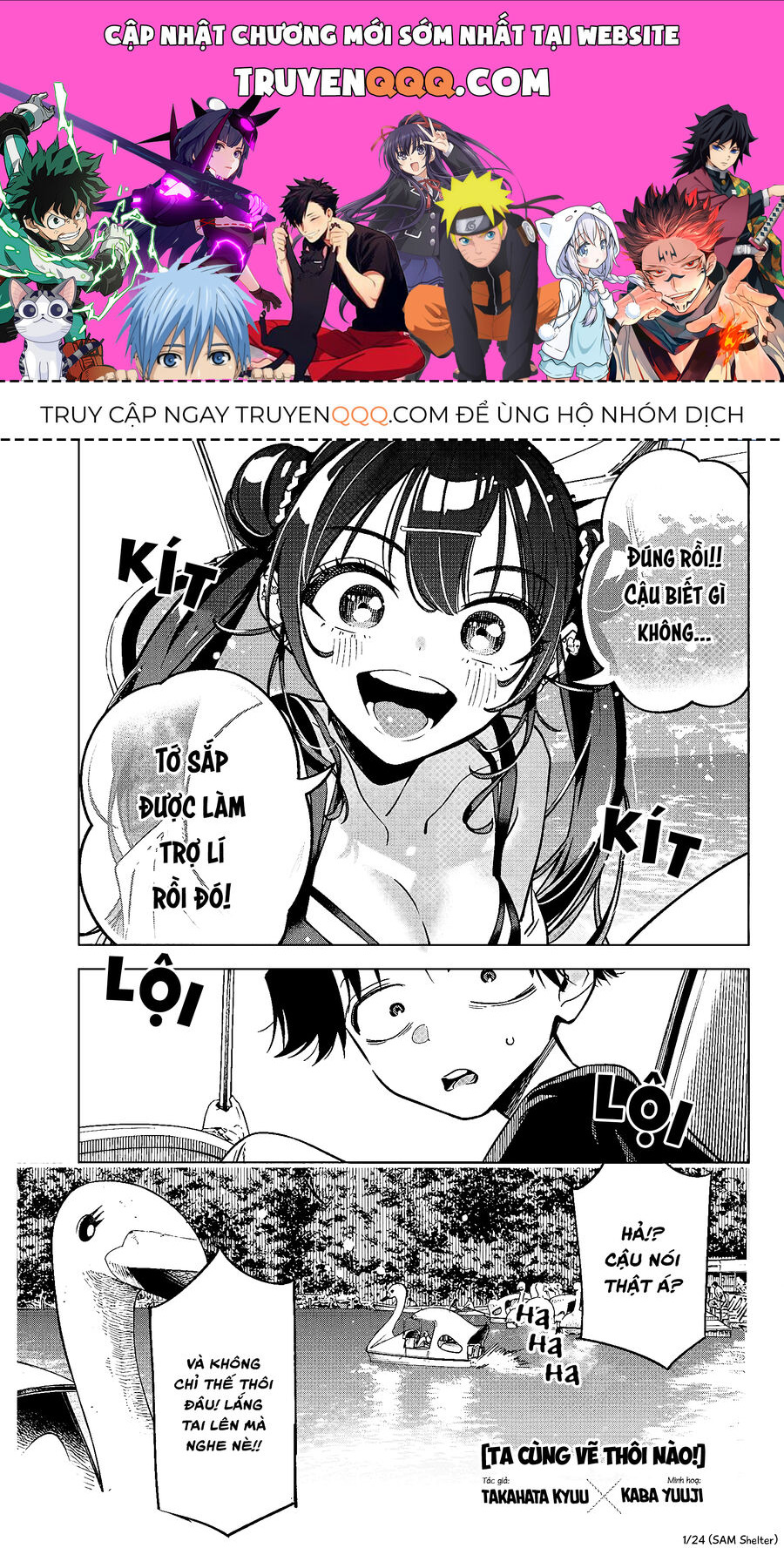 Ta Cùng Vẽ Thôi Nào! Chap 10 - Next Chap 11