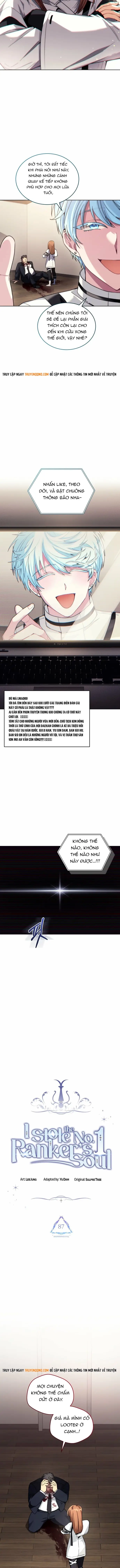 Ta Đánh Cắp Linh Hồn Của Ranker Top 1 Chap 87 - Next Chap 88