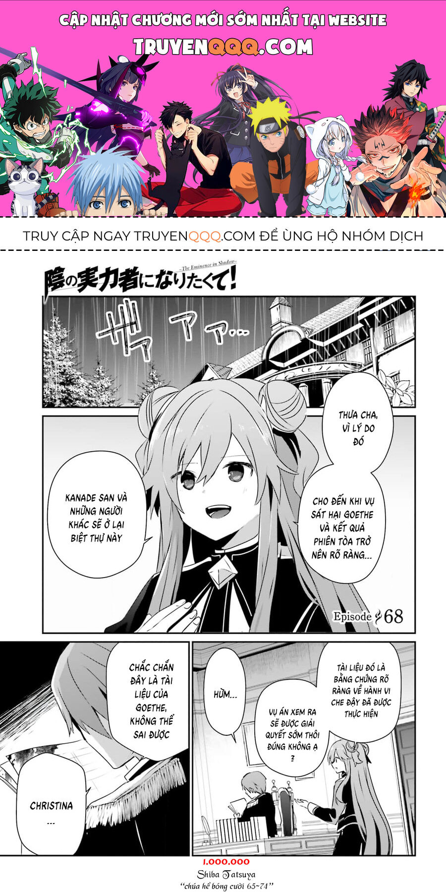 Ta Muốn Trở Thành Chúa Tể Bóng Tối! Chap 68 - Next Chap 69