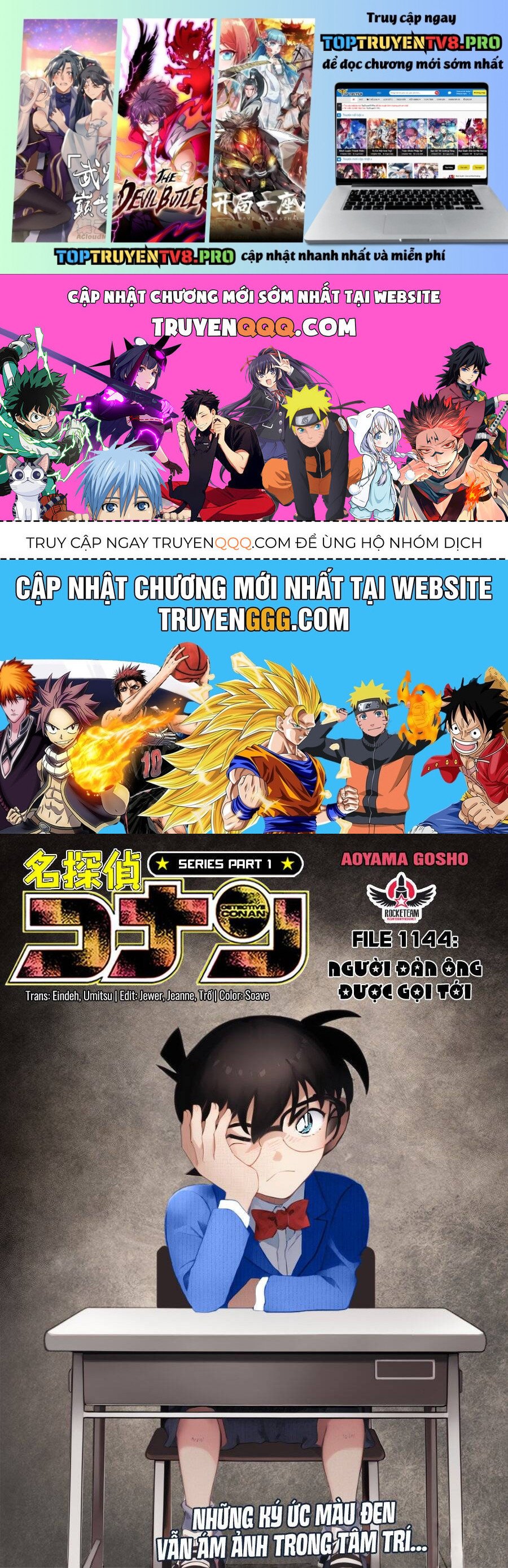 Thám Tử Conan Chap 1144 - Next Chap 1145