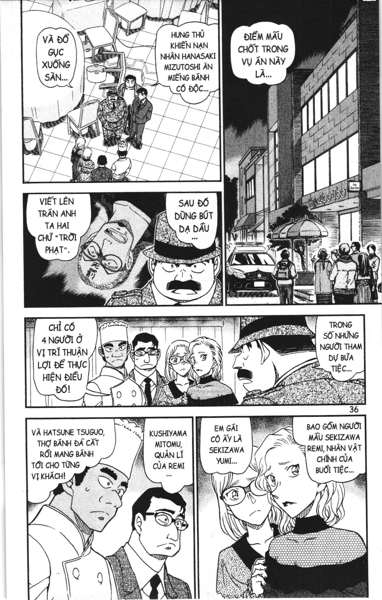 Thám tử lừng danh Conan Loạt truyện tranh Chap 1090 - Next Chap 1091