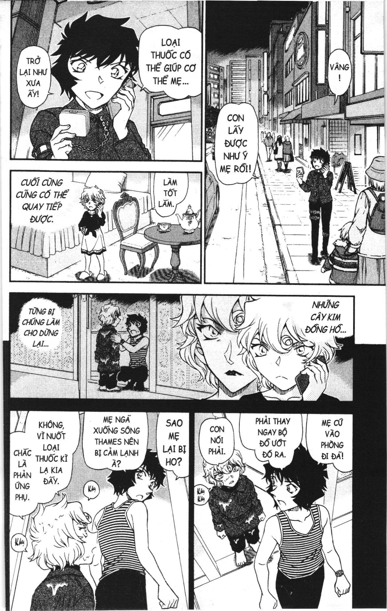 Thám tử lừng danh Conan Loạt truyện tranh Chap 1090 - Next Chap 1091