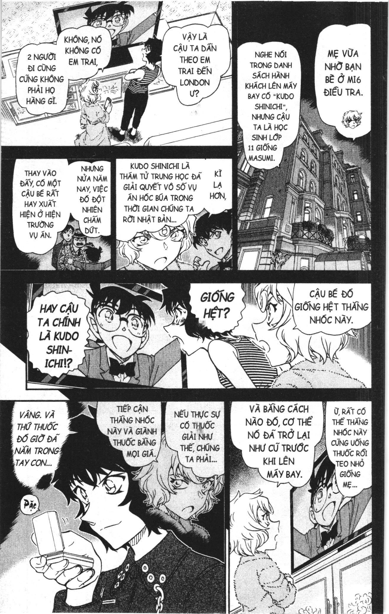 Thám tử lừng danh Conan Loạt truyện tranh Chap 1090 - Next Chap 1091