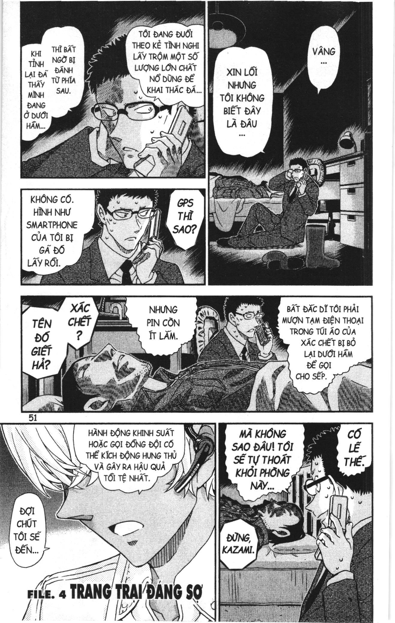 Thám tử lừng danh Conan Loạt truyện tranh Chap 1090 - Next Chap 1091