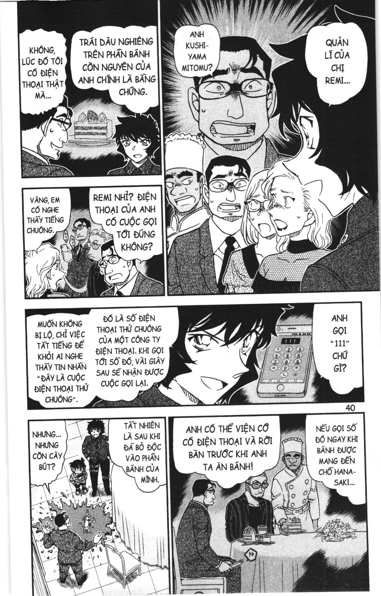 Thám tử lừng danh Conan Loạt truyện tranh Chap 1090 - Next Chap 1091