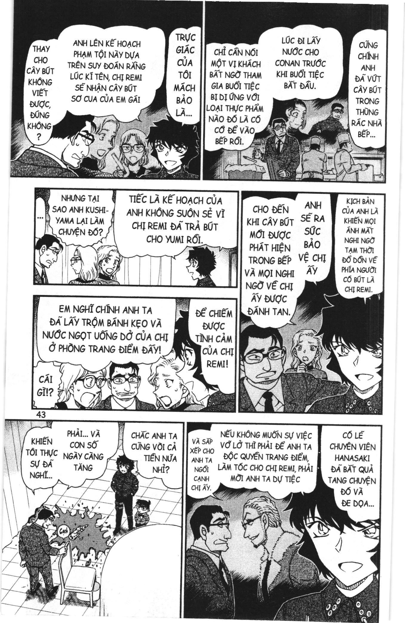 Thám tử lừng danh Conan Loạt truyện tranh Chap 1090 - Next Chap 1091