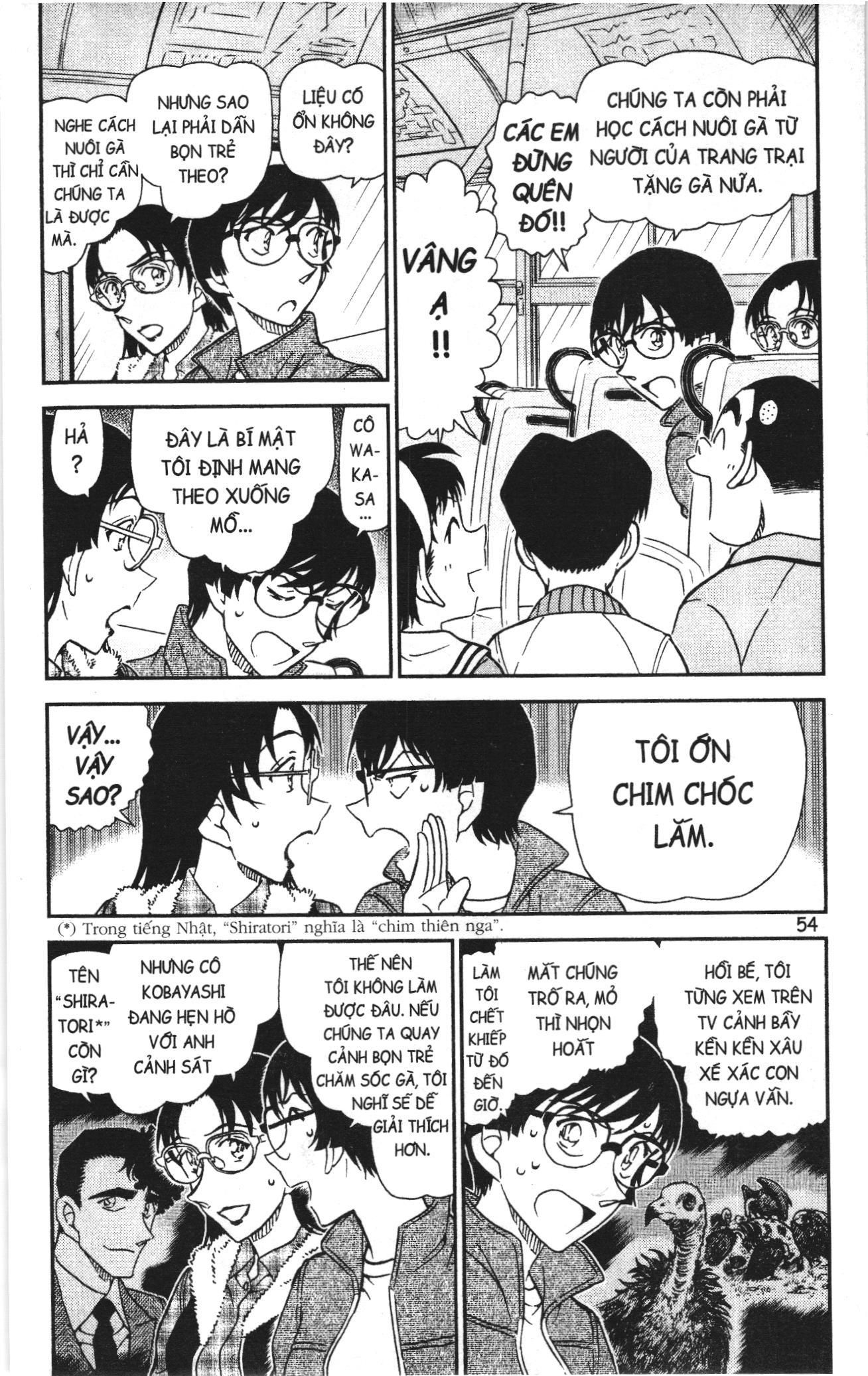 Thám tử lừng danh Conan Loạt truyện tranh Chap 1091 - Next Chap 1092