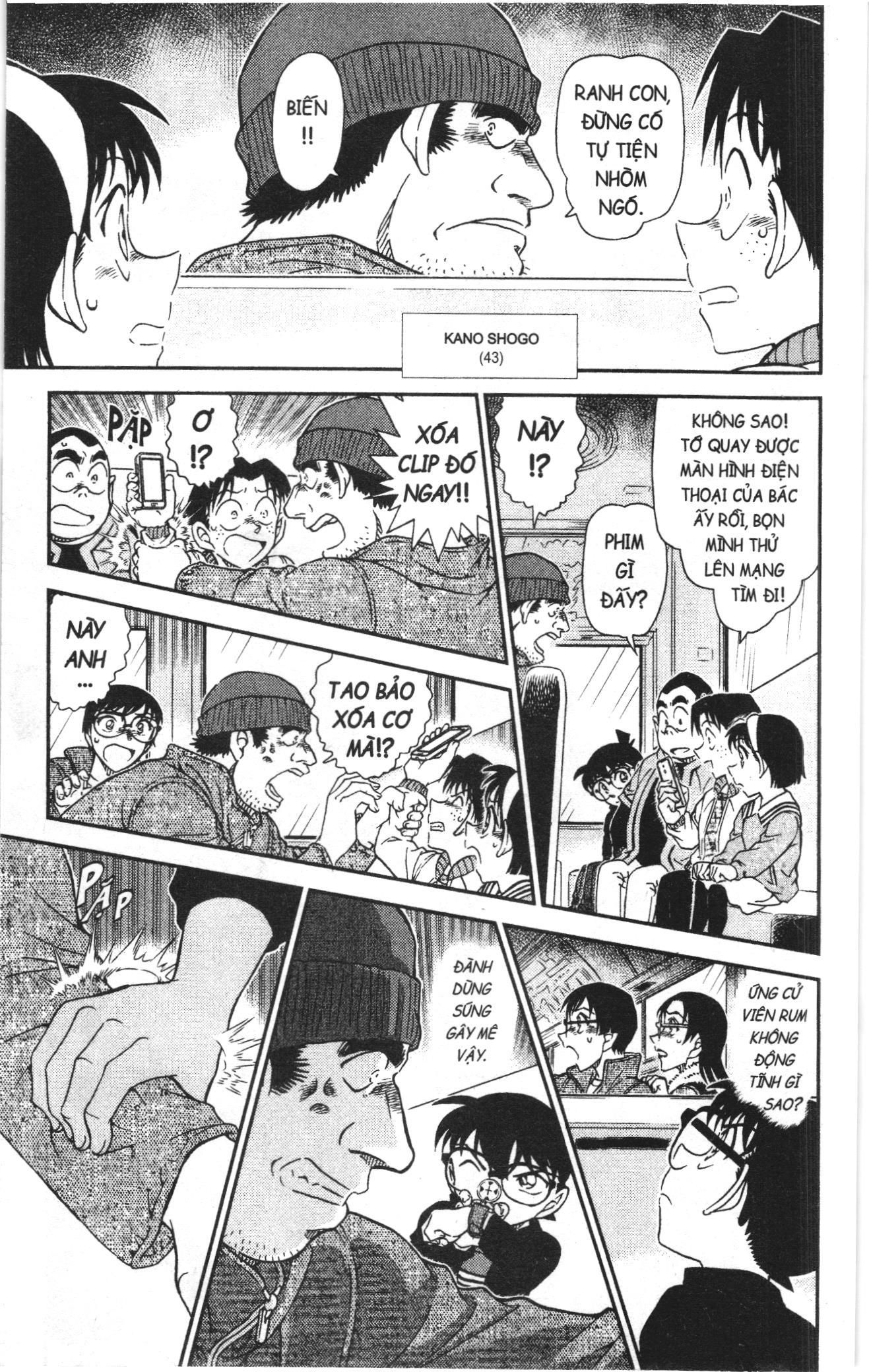 Thám tử lừng danh Conan Loạt truyện tranh Chap 1091 - Next Chap 1092