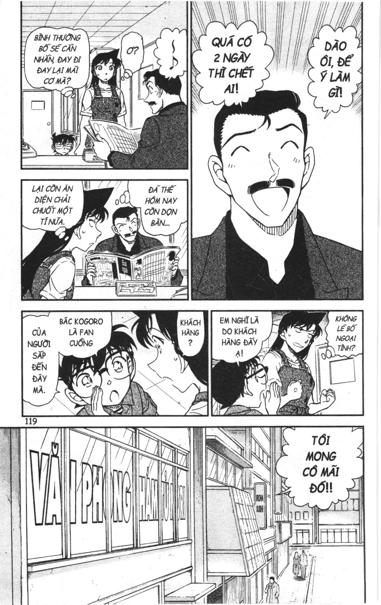 Thám tử lừng danh Conan Loạt truyện tranh Chap 1095 - Next Chap 1096