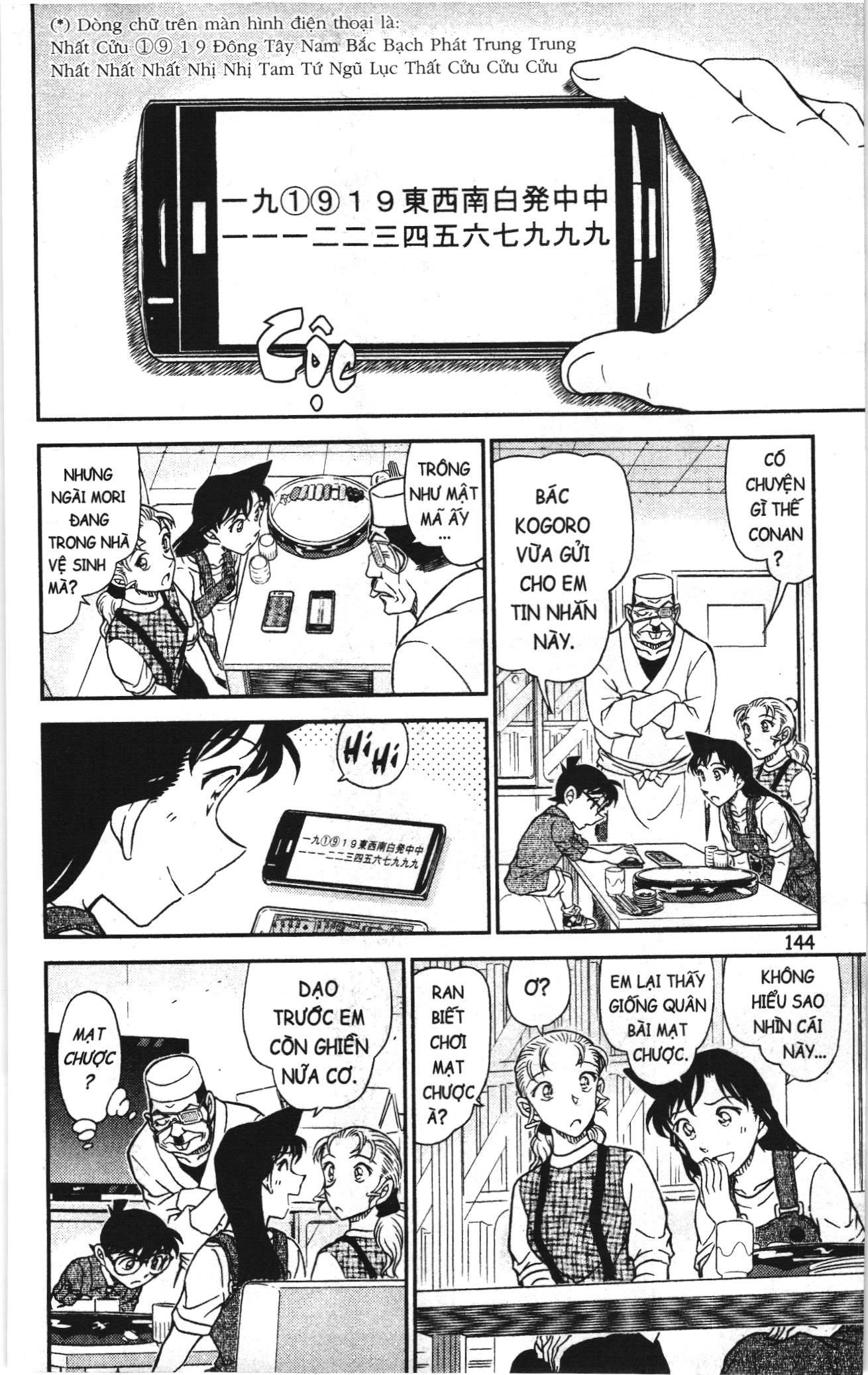 Thám tử lừng danh Conan Loạt truyện tranh Chap 1096 - Next Chap 1097