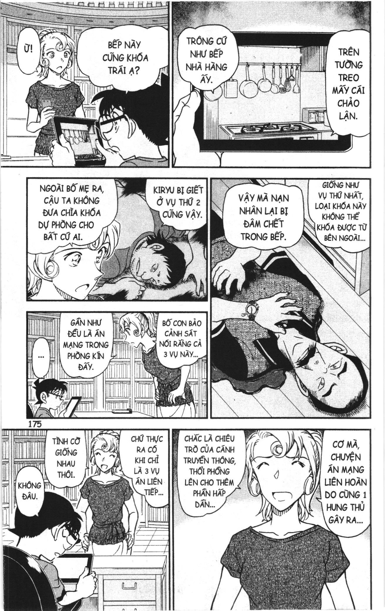 Thám tử lừng danh Conan Loạt truyện tranh Chap 1098 - Next Chap 1099