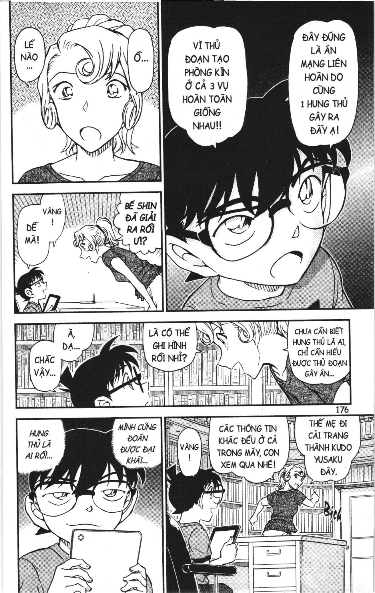 Thám tử lừng danh Conan Loạt truyện tranh Chap 1098 - Next Chap 1099