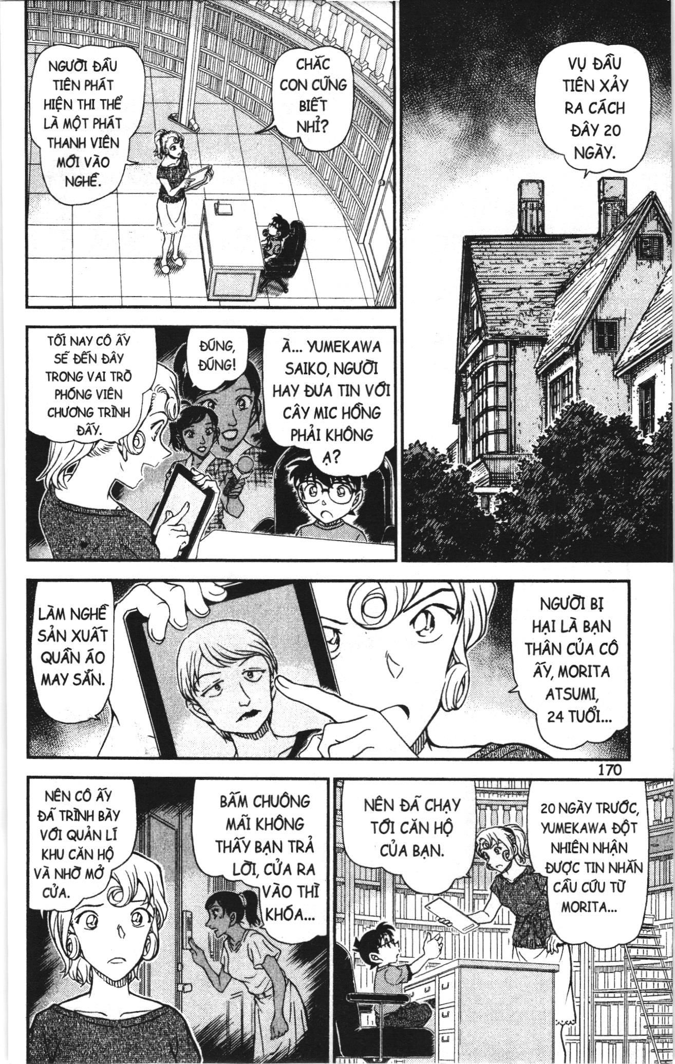 Thám tử lừng danh Conan Loạt truyện tranh Chap 1098 - Next Chap 1099