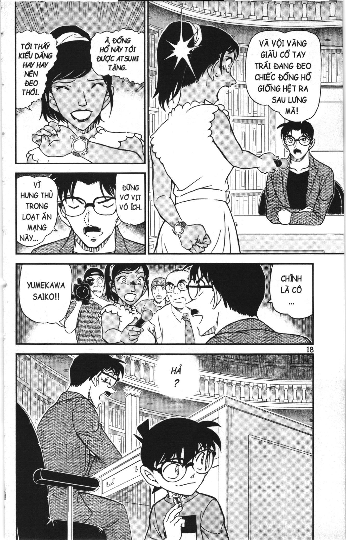 Thám tử lừng danh Conan Loạt truyện tranh Chap 1099 - Next Chap 1100