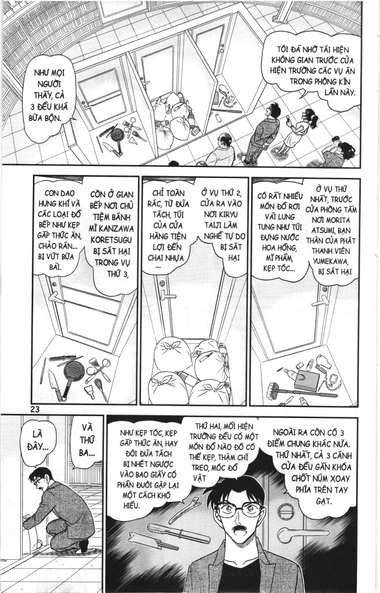 Thám tử lừng danh Conan Loạt truyện tranh Chap 1100 - Next Chap 1101