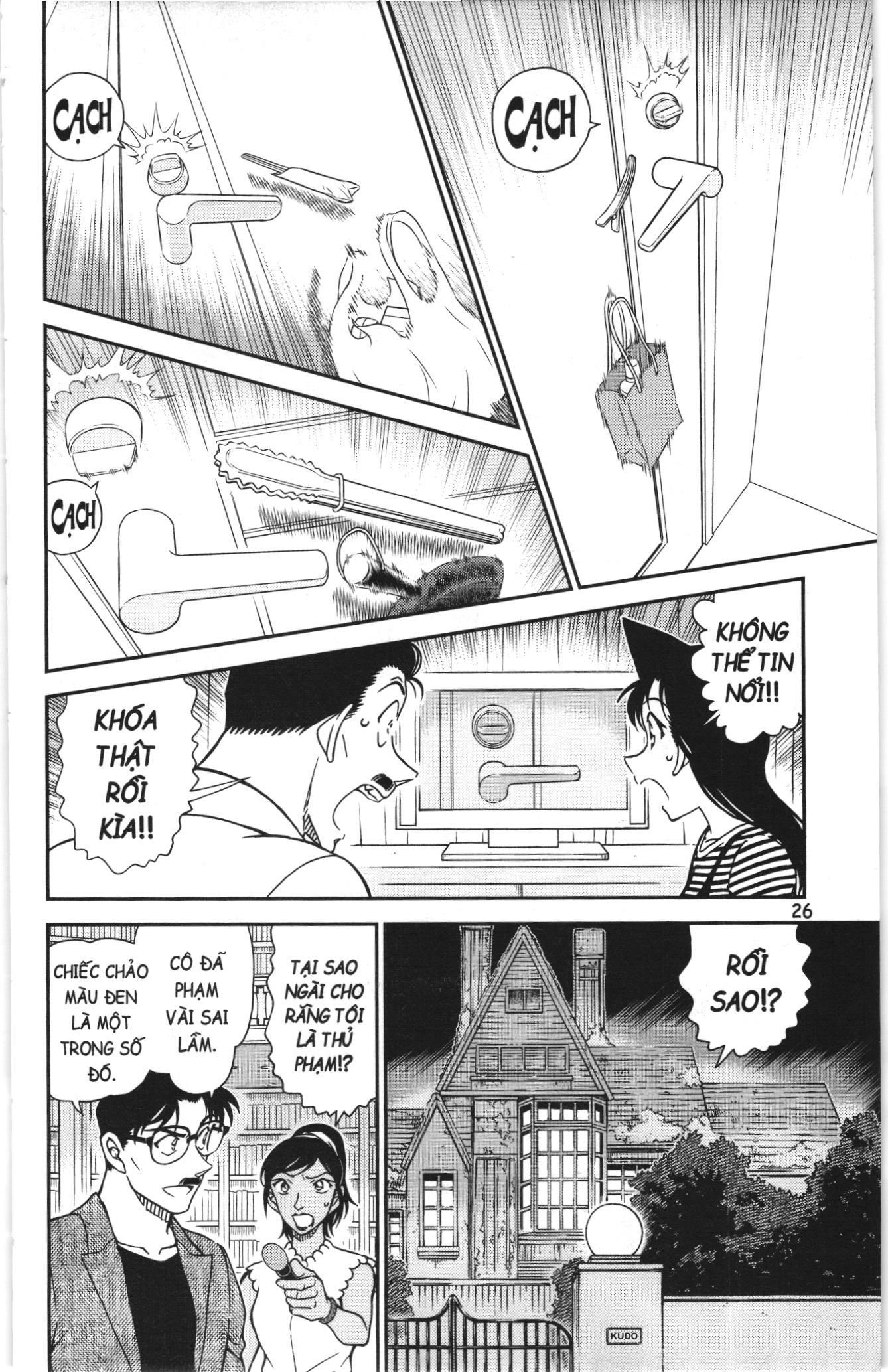 Thám tử lừng danh Conan Loạt truyện tranh Chap 1100 - Next Chap 1101