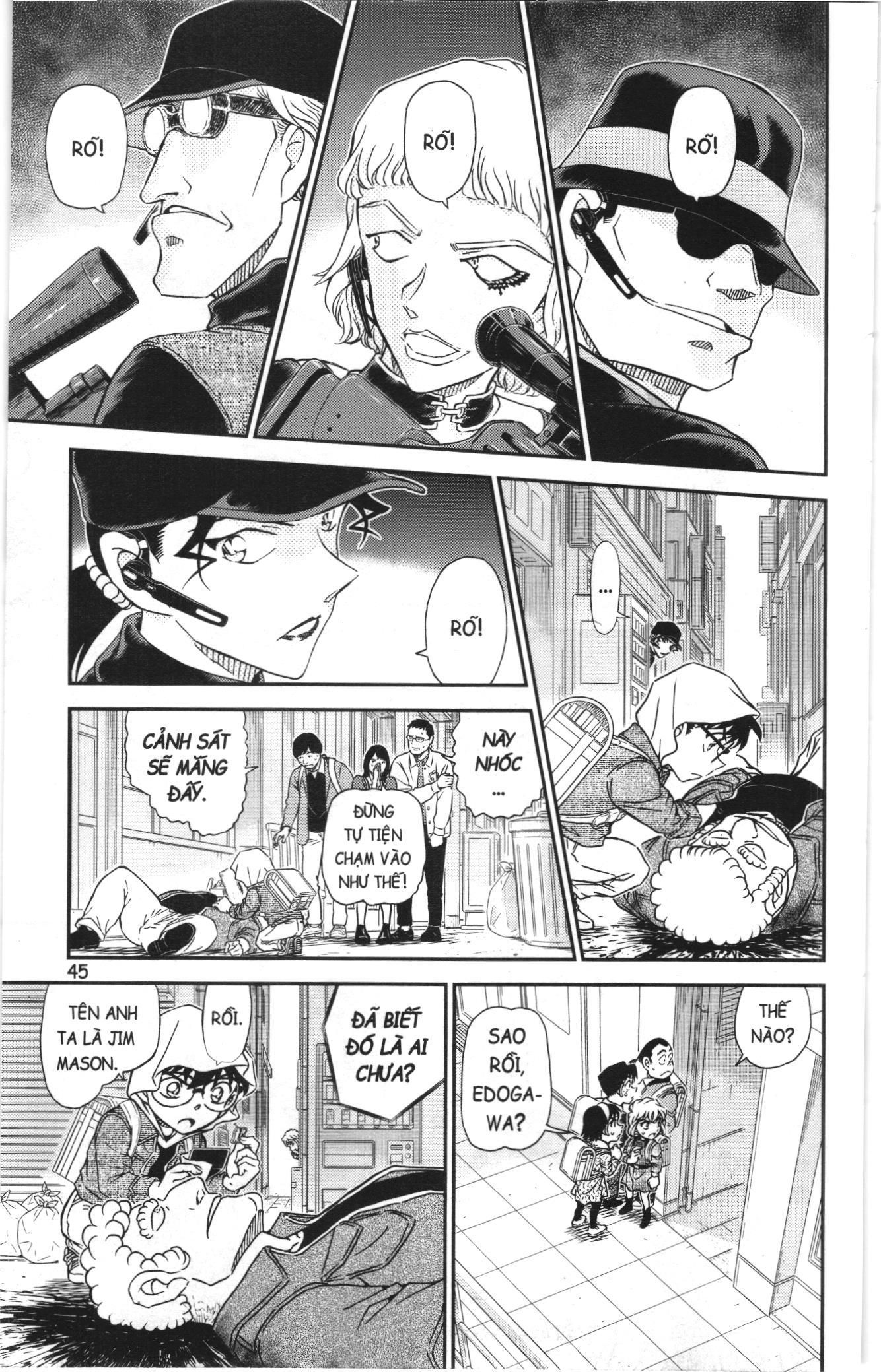 Thám tử lừng danh Conan Loạt truyện tranh Chap 1101 - Next Chap 1102