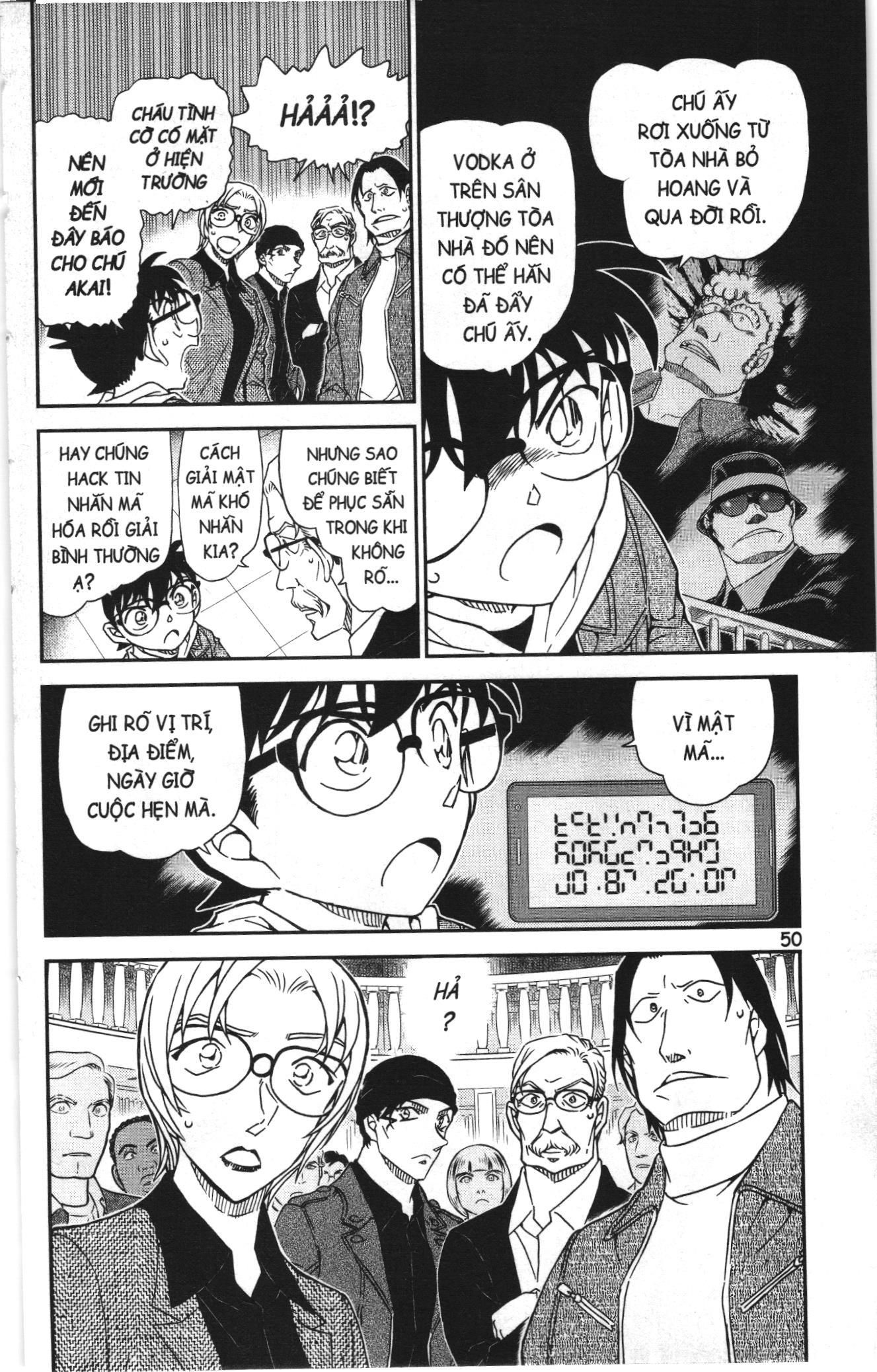 Thám tử lừng danh Conan Loạt truyện tranh Chap 1101 - Next Chap 1102