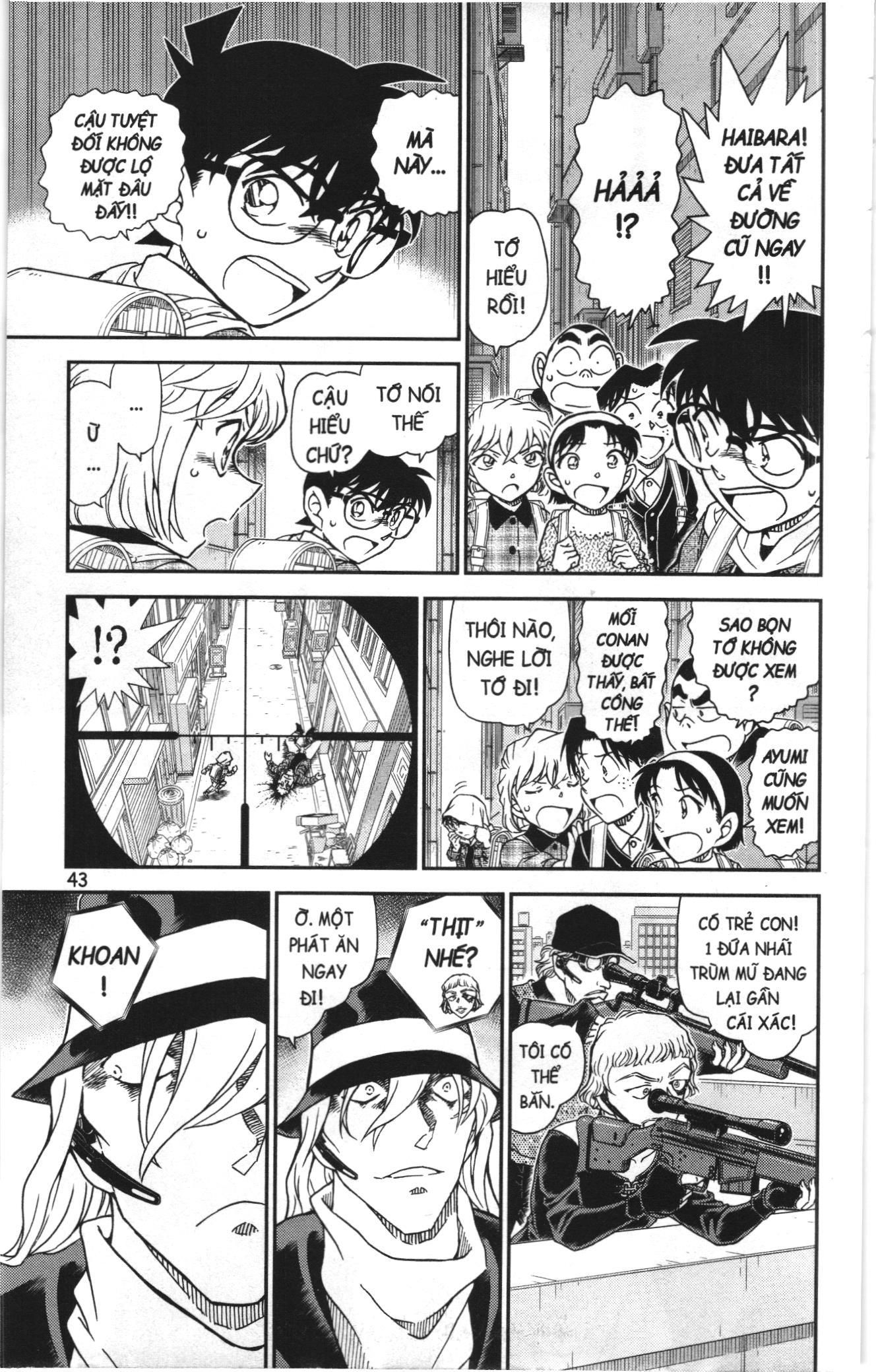 Thám tử lừng danh Conan Loạt truyện tranh Chap 1101 - Next Chap 1102