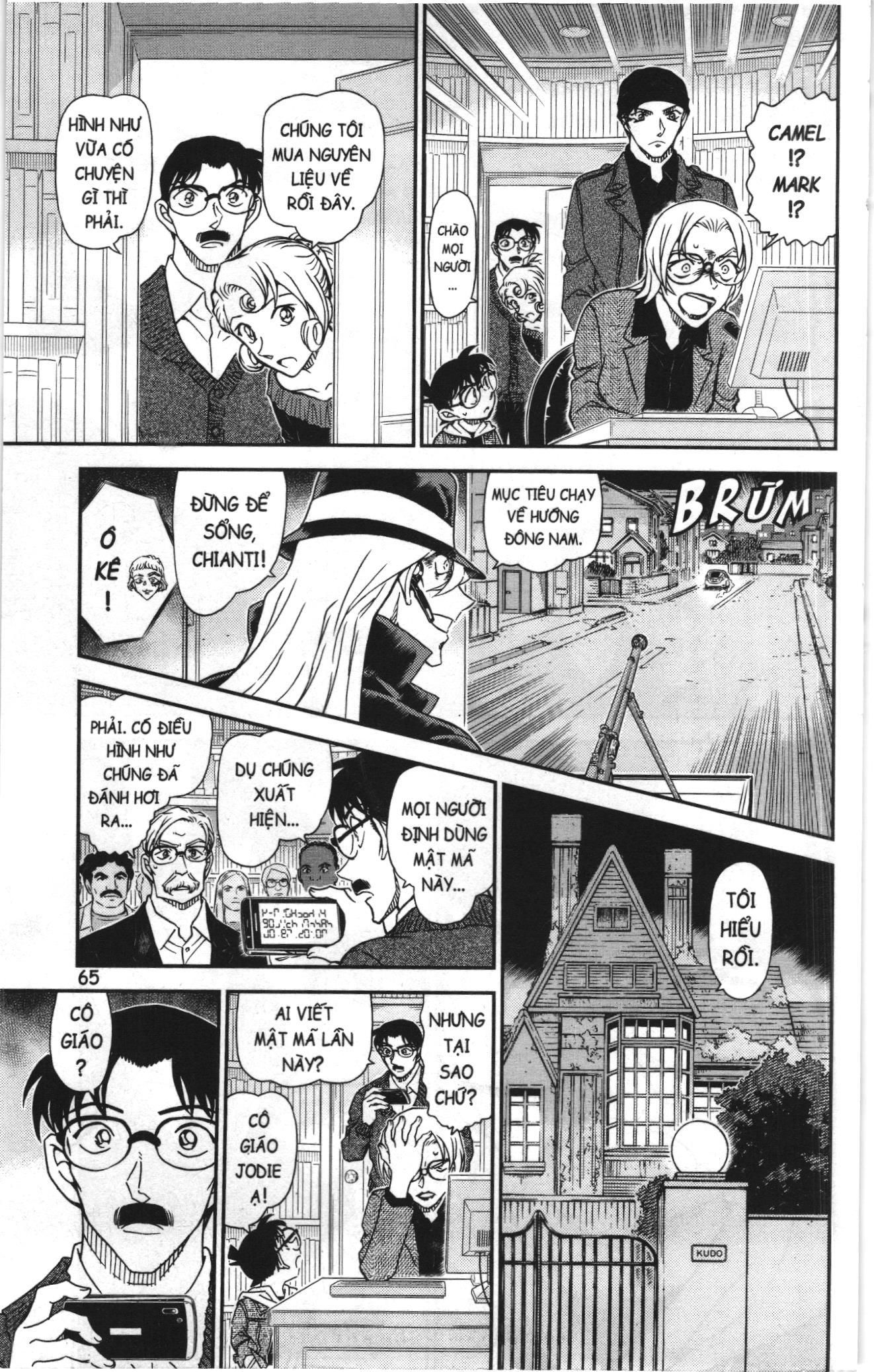 Thám tử lừng danh Conan Loạt truyện tranh Chap 1102 - Next Chap 1103