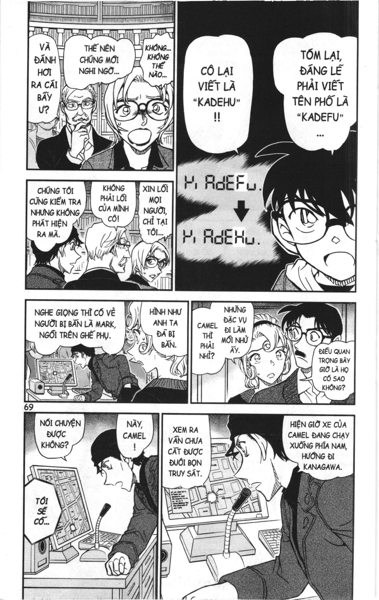 Thám tử lừng danh Conan Loạt truyện tranh Chap 1103 - Next Chap 1104