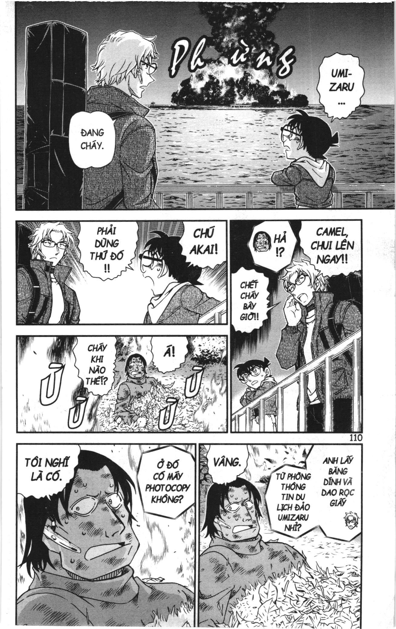 Thám tử lừng danh Conan Loạt truyện tranh Chap 1107 - Next Chap 1108